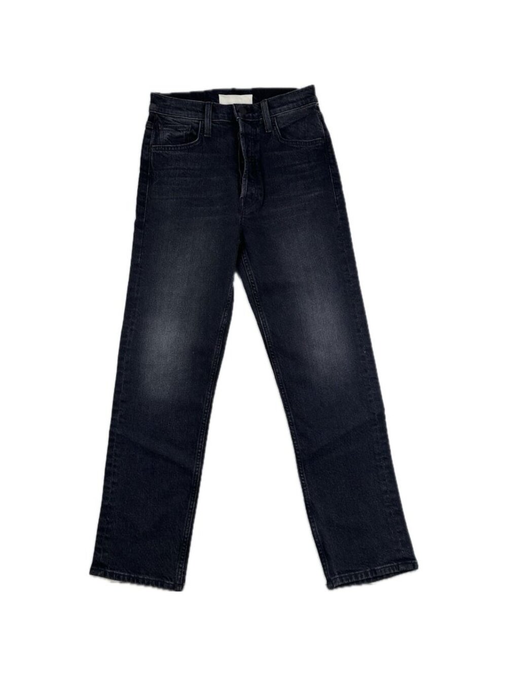 Mother Superior The Tomcat Straight Leg Jeans Black In Lies Lies Lies 26 NWOT